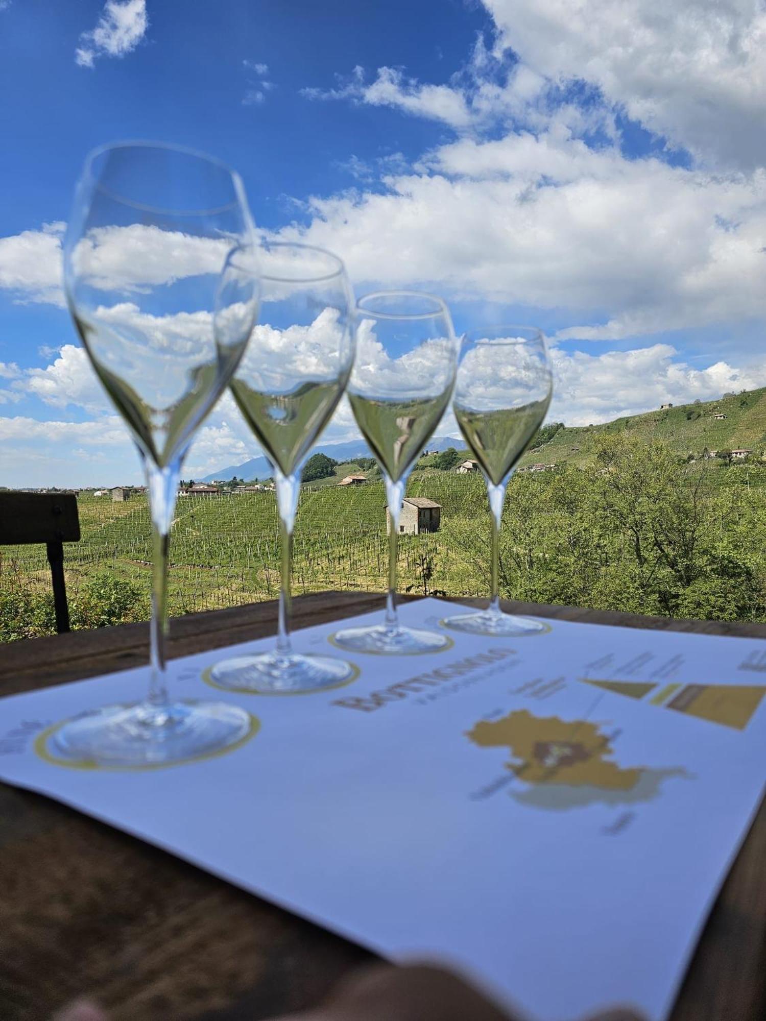 Casa Callonga Valdobbiadene Kültér fotó